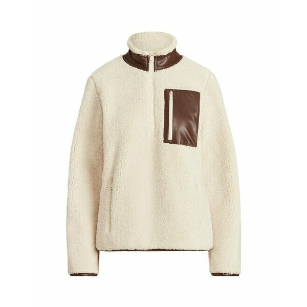 ラルフローレン LAUREN RALPH LAUREN レディース パーカー・スウェットシャツ アウター Sweatshirts Ivory