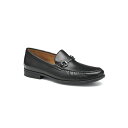 ジョンストンアンドマーフィー メンズ スリッポン・ローファー シューズ Men's Harrison Bit Loafer Black glove leathe...