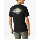 オニール メンズ シャツ トップス Men's Blended Short Sleeve T-shirt Black(4)