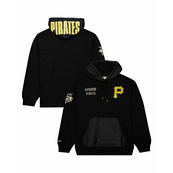 ߥå&ͥ  ѡåȥ  Men's Black Pittsburgh Pirates Team OG...