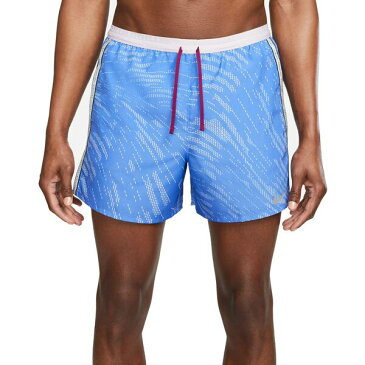 ナイキ メンズ ハーフ＆ショーツ ボトムス Nike Men's Dri-Fit Run Division Stride Shorts Medium Blue