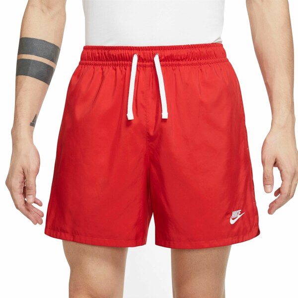 ナイキ メンズ ハーフ＆ショーツ ボトムス Nike Men's Sportswear Sport Essentials Woven Lined Flow Shorts University Red/White