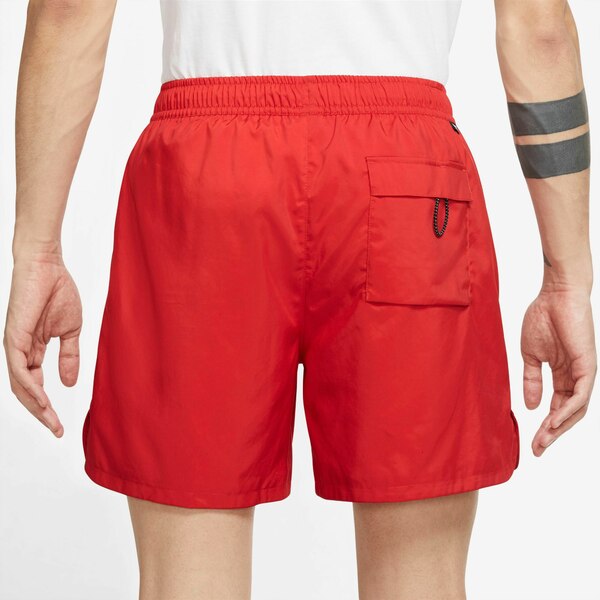 ナイキ メンズ ハーフ＆ショーツ ボトムス Nike Men's Sportswear Sport Essentials Woven Lined Flow Shorts University Red/White