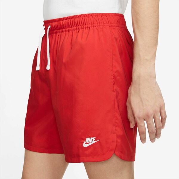 ナイキ メンズ ハーフ＆ショーツ ボトムス Nike Men's Sportswear Sport Essentials Woven Lined Flow Shorts University Red/White