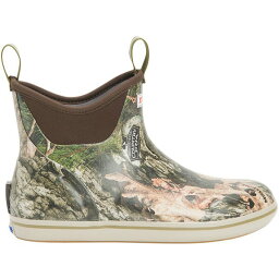 エクストラタフ メンズ ブーツ シューズ XTRATUF Men's 6'' Ankle Waterproof Deck Boots Mossy Oak