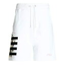 【送料無料】 ヴェルナ メンズ カジュアルパンツ ボトムス Shorts & Bermuda Shorts White(4)