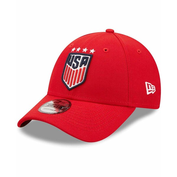 ■ブランド New Era (ニューエラ)■商品名 Men's Red USWNT 9FORTY Adjustable Hat■こちらの商品は米国・ヨーロッパからお取り寄せ商品となりますので、 お届けまで10日〜2週間前後お時間頂いております。 ■各ブランド・商品・デザインによって大きな差異がある場合がございます。 ■あくまで平均的なサイズ表ですので、「参考」としてご利用ください。 ■店内全品【送料無料】です！（※沖縄・離島は別途送料3,300円がかかります）