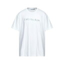 【送料無料】 トラサルディ メンズ Tシャツ トップス T-shirts White