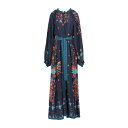 【送料無料】 ダブル ジェイ レディース ワンピース トップス Maxi dresses Navy blue