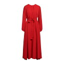 【送料無料】 エリー サーブ レディース ワンピース トップス Maxi dresses Red