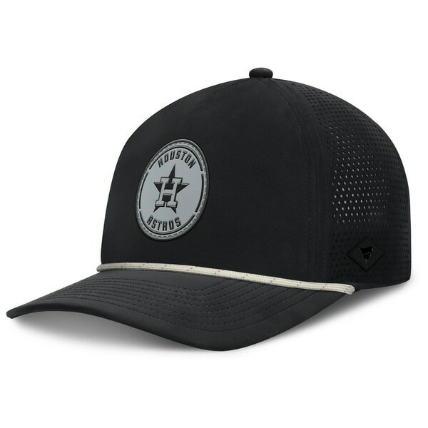 ファナティクス メンズ 帽子 アクセサリー Houston Astros Fanatics Signature AFrame Adjustable Hat Black
