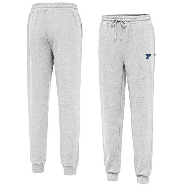 アンティグア メンズ カジュアルパンツ ボトムス St. Louis Blues Antigua Idol Jogger Pants Heather Gray