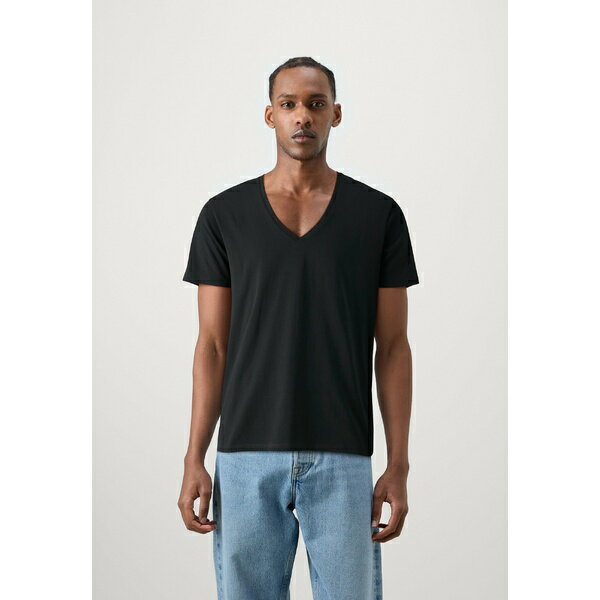 ドライコーン メンズ Tシャツ トップス QUENTIN - Basic T-shirt - black