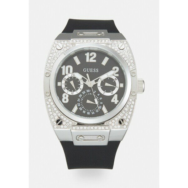 ゲス メンズ 腕時計 アクセサリー PRODIGY EXCLUSIVE - Watch - silver-coloured/black
