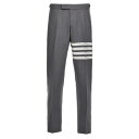 トムブラウン メンズ カジュアルパンツ ボトムス '4 Bar' Pants Gray