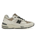 New Balance ニューバランス メンズ スニーカー 【New Balance 991v1 MiUK Urban Winter Pack White】 サ...