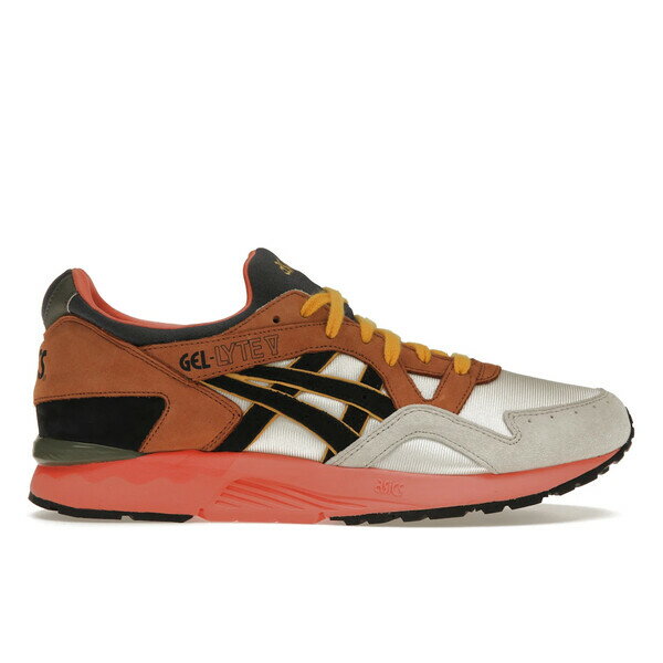 ASICS アシックス メンズ スニーカー 【ASICS Gel-Lyte V UBIQ Midnight Bloom】 サイズ US_8.5(26.5cm) Off-White/Navy