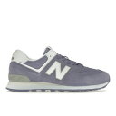 New Balance ニューバランス メンズ スニーカー 【New Balance 574 Violet White】 サイズ US_8(26.0cm) Violet/White(4)