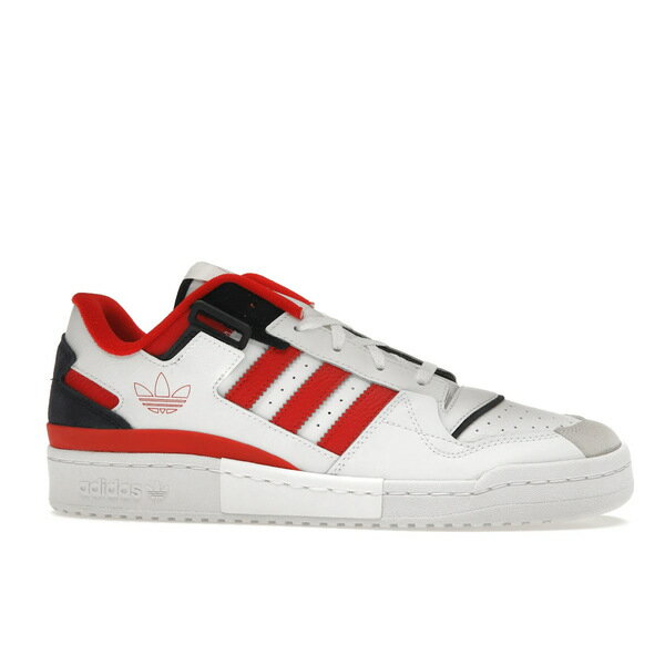 adidas アディダス メンズ スニーカー 【adidas Forum Exhibit Low USA】 サイズ US_9(27.0cm) Footwear White/Red/Legend Ink