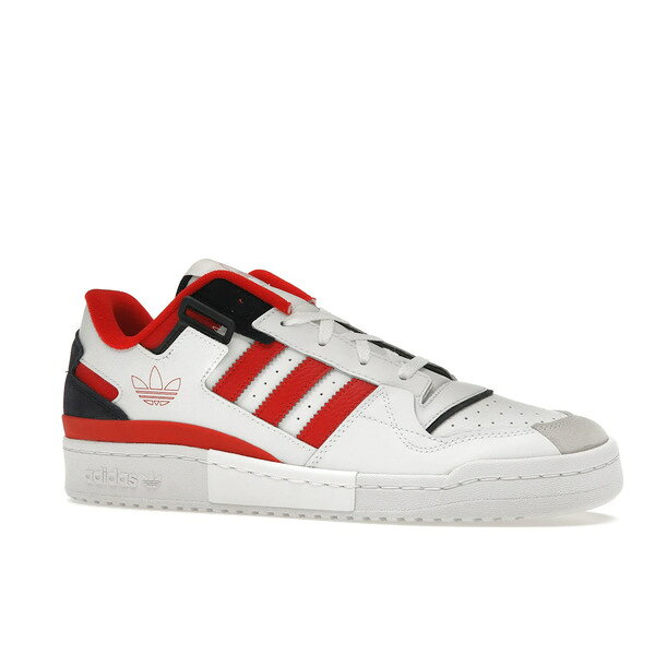 adidas アディダス メンズ スニーカー 【adidas Forum Exhibit Low USA】 サイズ US_9(27.0cm) Footwear White/Red/Legend Ink