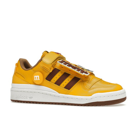 adidas アディダス メンズ スニーカー 【adidas Forum Low M&M's Yellow】 サイズ US_12(30.0cm) Yellow/Brown/Foorwear White