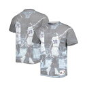 ~b`F&lX fB[X TVc gbvX Men's San Antonio Spurs Above the Rim Graphic T-shirt Gray