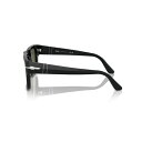 y\ fB[X TOXACEFA ANZT[ Unisex Sunglasses, Po3348S Black