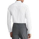 JoNC Y Vc gbvX Men's Slim Fit Supima Stretch Long Sleeve Button-Front Shirt Brilliant White