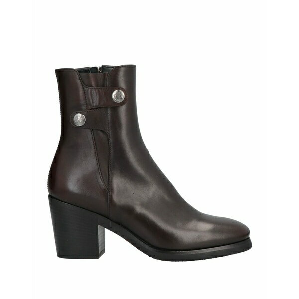 【送料無料】 アルベルト ファッシャーニ レディース ブーツ シューズ Ankle boots Dark brown