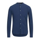 【送料無料】 ブルックスフィールド メンズ シャツ トップス Shirts Navy blue