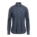 【送料無料】 ダンディライフ バイ バルバ メンズ シャツ トップス Shirts Midnight blue