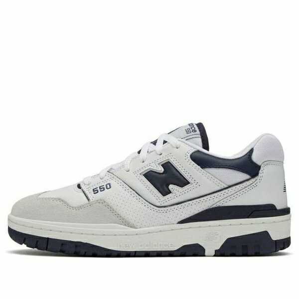 New Balance ニューバランス メンズ スニーカー 【New Balance 550 'White Navy' BB550WA1】 サイズ US_9.5...