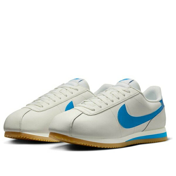 Nike ナイキ メンズ スニーカー 【Nike Cortez Leather 'Sail Gum Yellow Light Photo Blue' DM4044-112】 サイズ US_9(27.0cm)