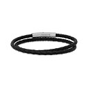 qbL[t[} fB[X uXbgEoOEANbg ANZT[ Genuine Leather Thin Braided Wrap Bracelet Multi