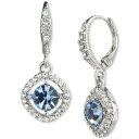 ジバンシー レディース ピアス＆イヤリング アクセサリー Pavé & Color Cubic Zirconia Orbital Drop Earrings Turq/aqua