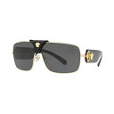ヴェルサーチ ヴェルサーチ レディース サングラス＆アイウェア アクセサリー Sunglasses, VE2207Q 38 GOLD/GREY