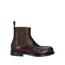 【送料無料】 サントーニ メンズ ブーツ シューズ Ankle boots Red