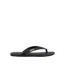 【送料無料】 ディースクエアード メンズ サンダル シューズ Thong sandals Black