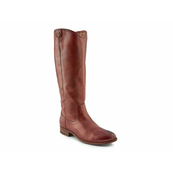 フライ レディース ブーツ シューズ Melissa Button Boot Mahogany Leather