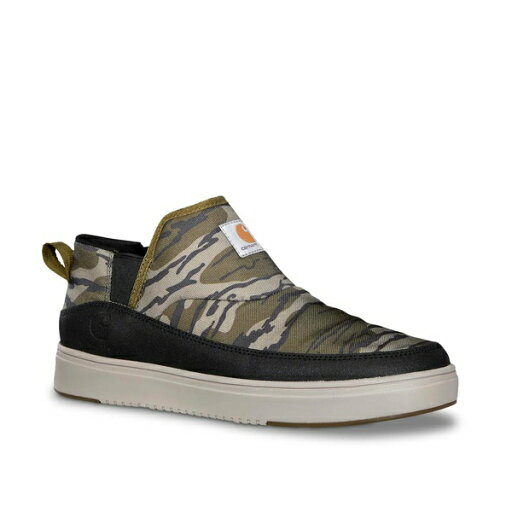カーハート メンズ スリッポン・ローファー シューズ Detroit Slip-On Dark Green Camo Print カーハート メンズ スリッポン・ローファー シューズ Detroit Slip-On Dark Green Camo Print
