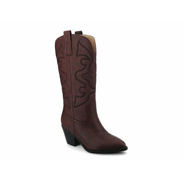 ジョネー レディース ブーツ シューズ Chantry Wide Calf Boot Red