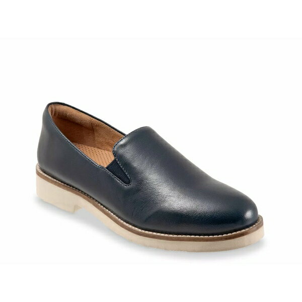 ソフトウォーク レディース スリッポン・ローファー シューズ Whistle II Slip-On Navy