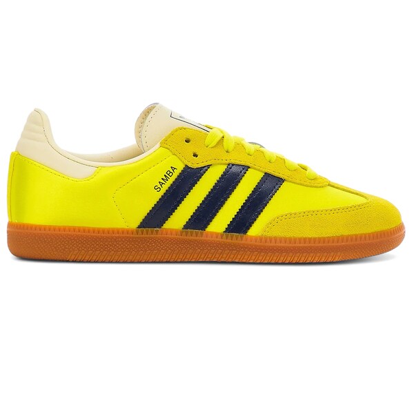 adidas アディダス レディース スニーカー 【adidas Samba OG Shock Yellow Night Indigo】 サイズ US_6(23.0cm) Shock Yellow/Night Indigo/Cream White