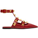 Valentino ヴァレンティノ レディース スニーカー 【Valentino Garavani Roman Stud Calfskin Low Ballet...
