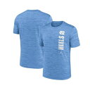 ジョーダン メンズ シャツ トップス Men's Carolina Blue North Carolina Tar Heels 2024 Sideline Velocity Performance T-Shirt Light Blue