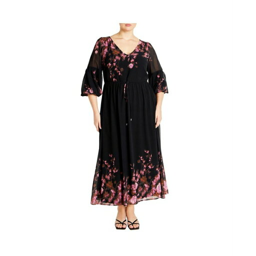 シティーシック レディース ワンピース トップス Plus Size Romance Border Dress Modern romance シティーシック レディース ワンピース トップス Plus Size Romance Border Dress Modern romance