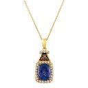 ルヴァン レディース ネックレス・チョーカー・ペンダントトップ アクセサリー Blueberry Tanzanite (2 ct. t.w.) & Diamon...