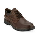 ドッカーズ メンズ ドレスシューズ シューズ Men's Warden Plain-Toe Leather Oxfords Red Brown(4)
