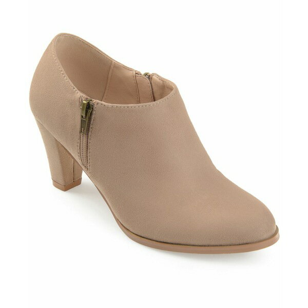 ジャーニーコレクション レディース ブーツ シューズ Women's Sanzi Low Cut Booties Taupe