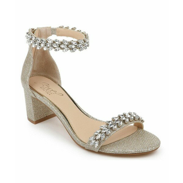 ジュウェルダグレイミシュカ レディース オックスフォード シューズ Women's Bronwen Block Heel Evening Sandals Gold Glitter